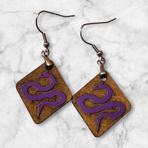 Dragon Age Veilguard Shadow Dragons Faction Earrings Neve
